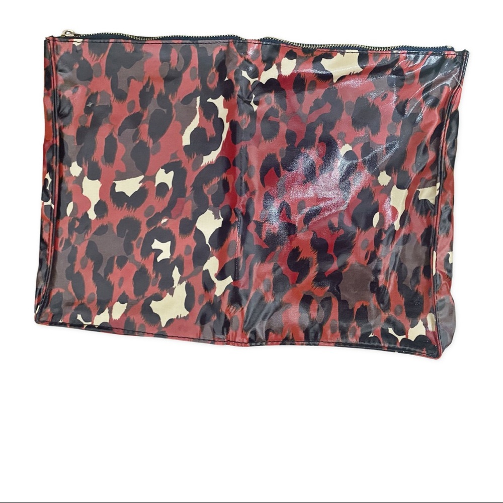 Diane Von Furstenberg cheetah print clutch